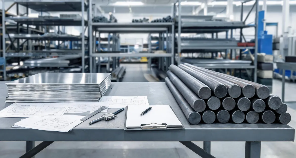 Metal stock and processing notes for article context